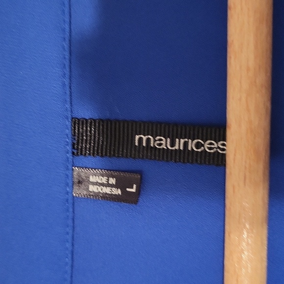 Matrices Button & Tie Front Tank - Picture 3 of 4